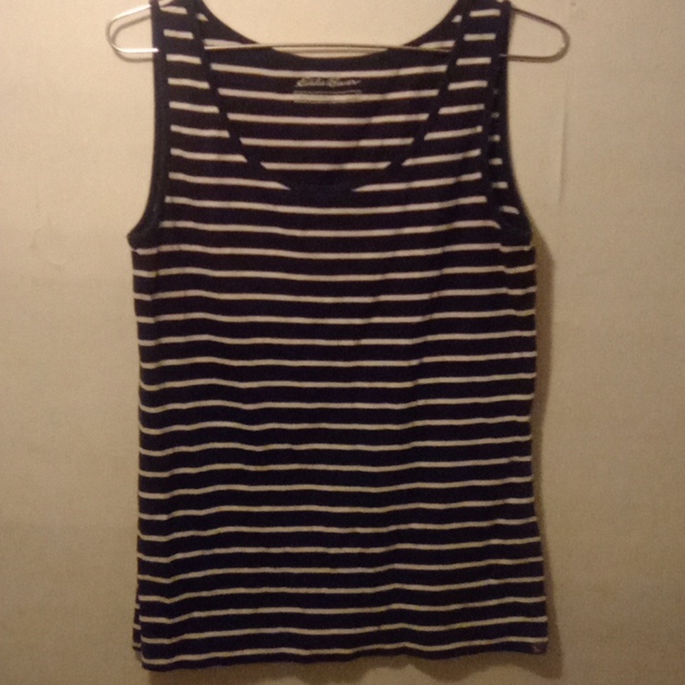 Eddie Bauer Tank Top Striped